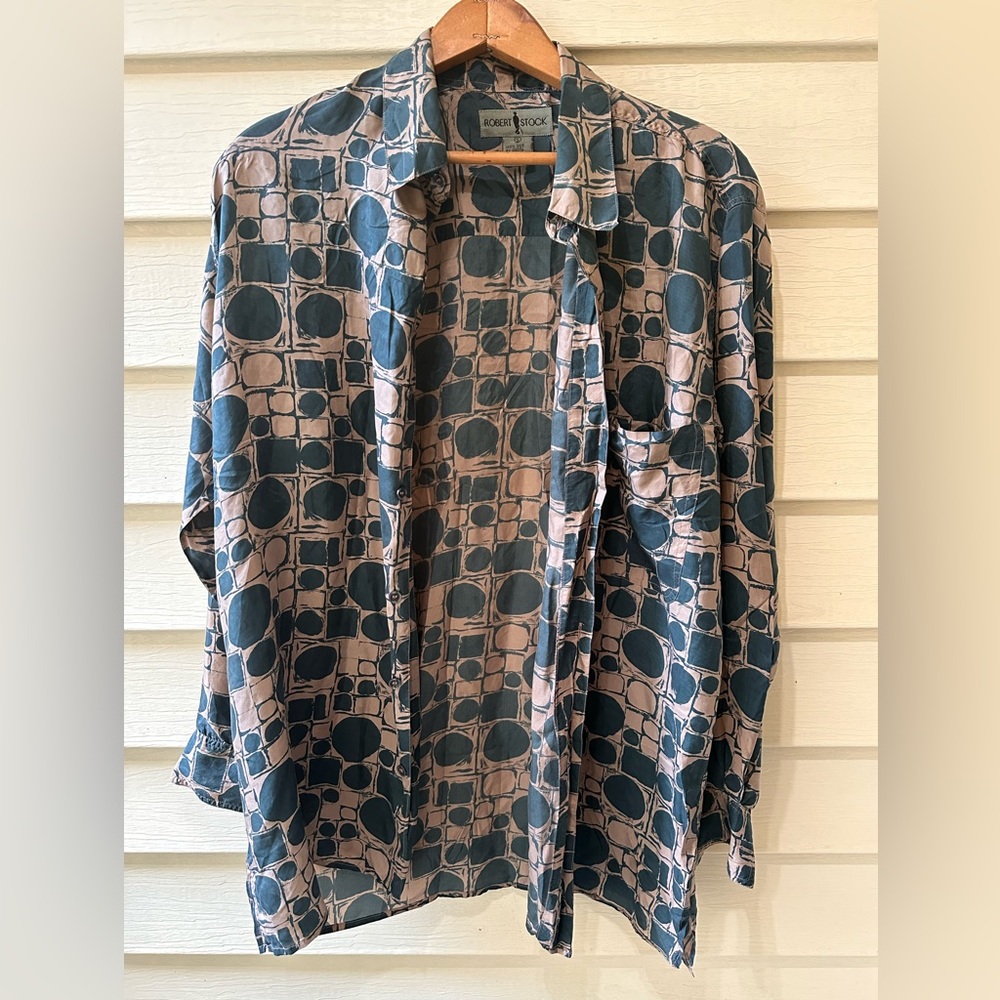 Robert Stock Long Sleeve Sill Shirt